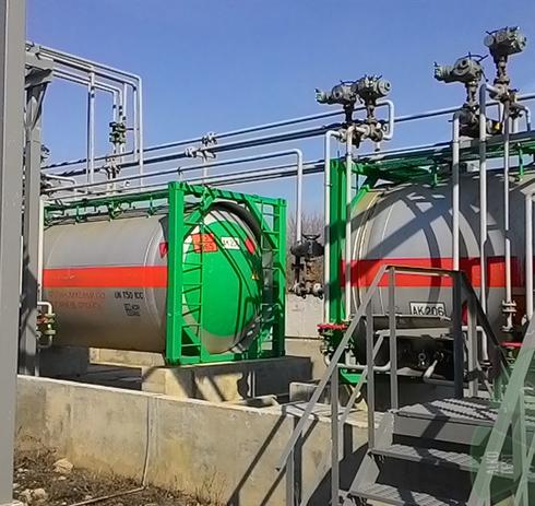 Автоматизация емкостей сжиженного газа